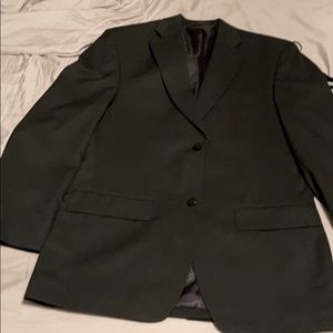 Haggar black suit jacket